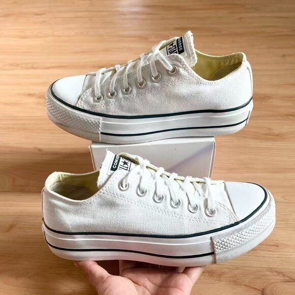 Converse Chuck Taylor All Star Lift Platform Canvas Women Size 6.5 US - Picture 5 of 13